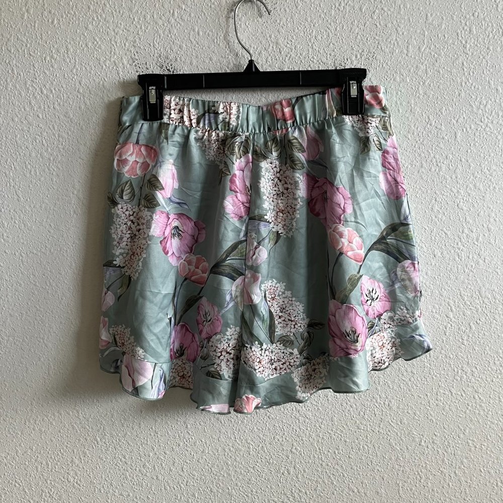 Show Me Your Mumu Women's Bobbi Printed Shorts Size L - Picture 7 of 11